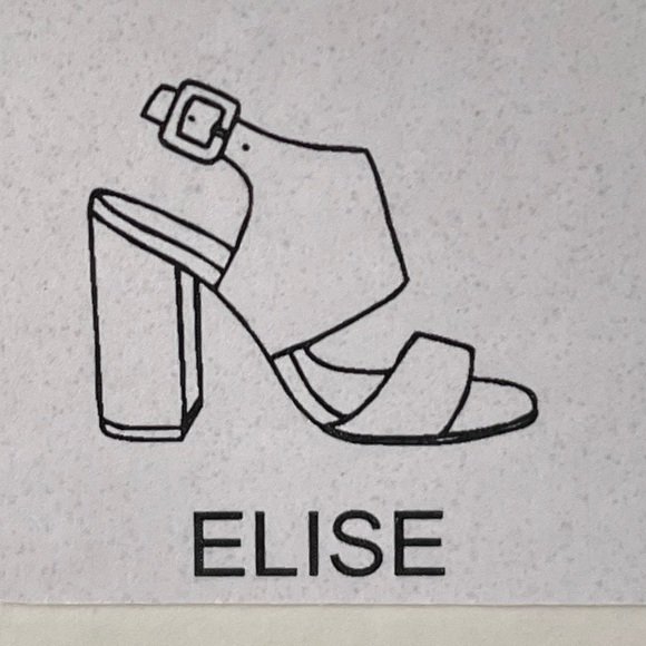 NWT Aldo Elise block heel sandals. - Picture 2 of 3